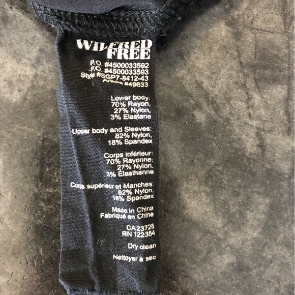 Wilfred Free Long Sleeve Mesh Mini Dress - Picture 11 of 11